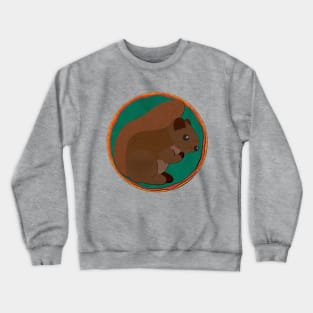 Paper Craft Squirrel Crewneck Sweatshirt